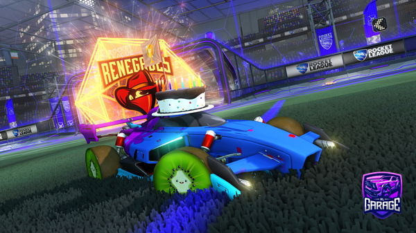 A Rocket League car design from Player1208