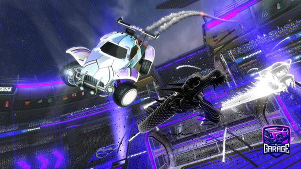 A Rocket League car design from Faszomkivan