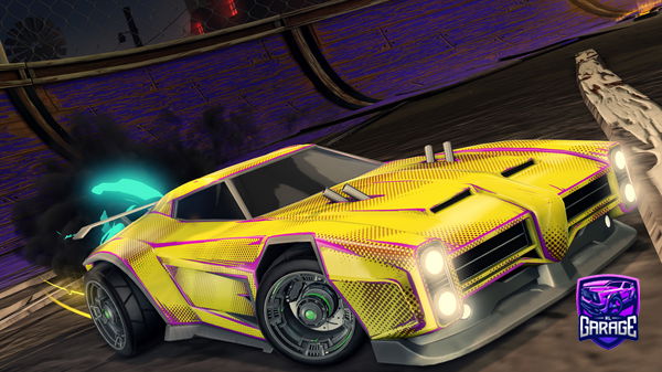 A Rocket League car design from Shooteo2313