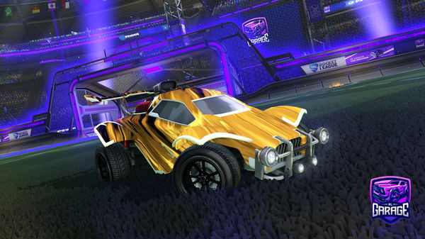 A Rocket League car design from Synoxia_