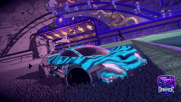 A Rocket League car design from Kulob