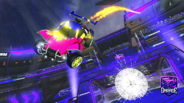 A Rocket League car design from Beweq