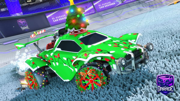 A Rocket League car design from 999Trix_Rl