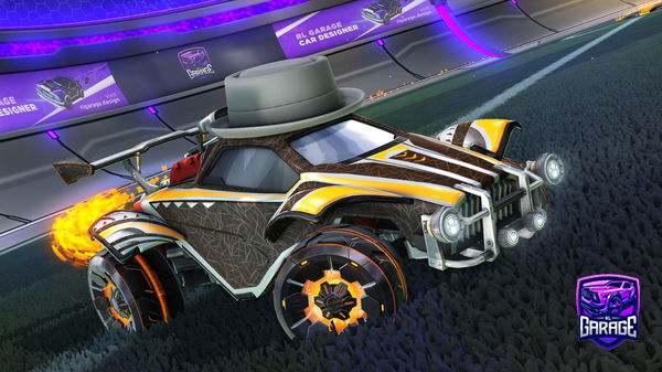 A Rocket League car design from PSNBikescratch