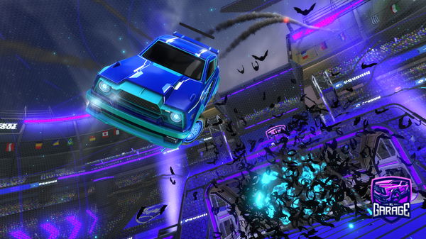 A Rocket League car design from Peanut10tottie