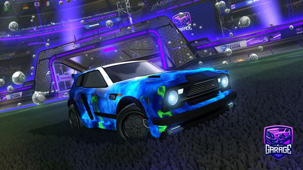 A Rocket League car design from CTR_Pit09