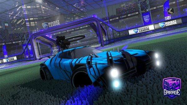 A Rocket League car design from LazyBurrito484