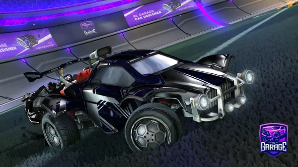 A Rocket League car design from Kartka123