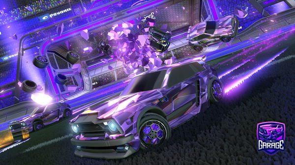 A Rocket League car design from MrPoisson