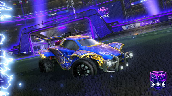 A Rocket League car design from firezord265