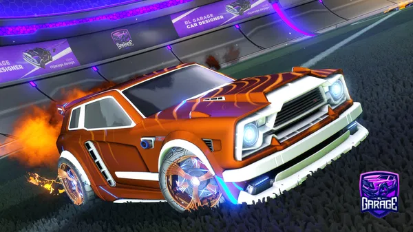 A Rocket League car design from SBRcrxzy