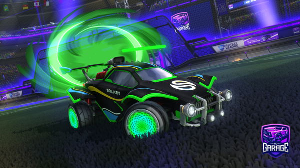 A Rocket League car design from AkiP2211