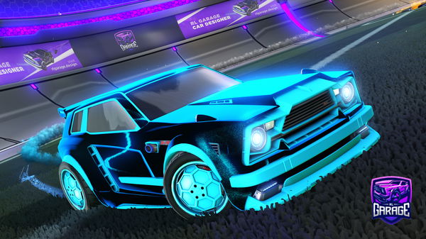 A Rocket League car design from Sparxy3115