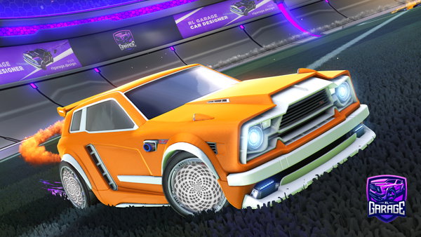 A Rocket League car design from wavi54