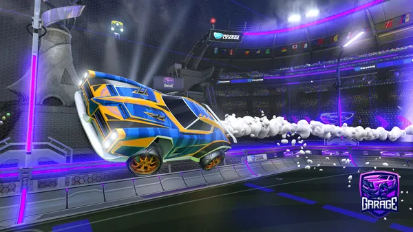 A Rocket League car design from agentduck