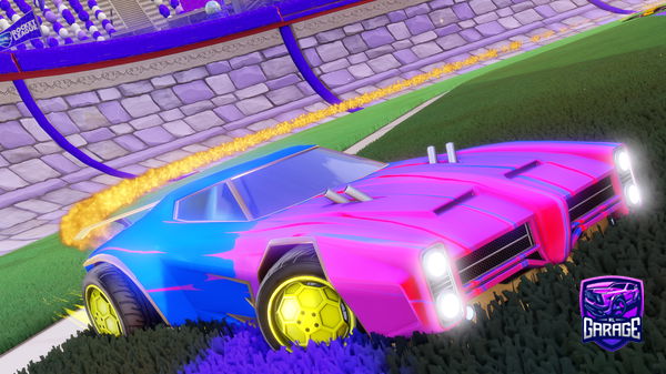 A Rocket League car design from RocketmanFX