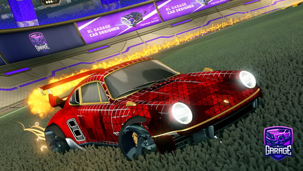 A Rocket League car design from Malekpro173