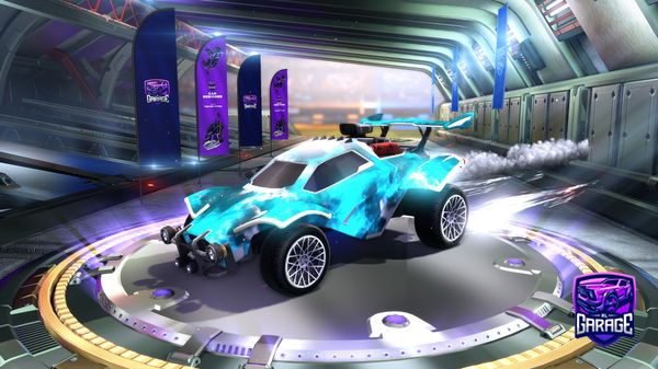 A Rocket League car design from tiktok_acelarl