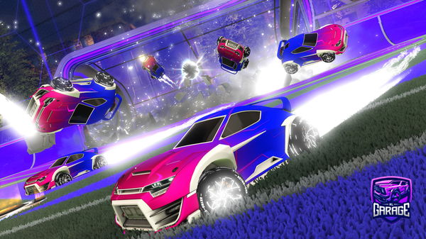 A Rocket League car design from Ox0375