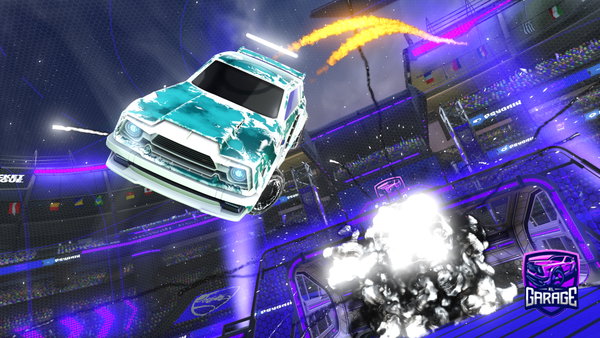 A Rocket League car design from simon19852800