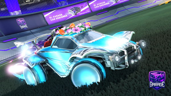 A Rocket League car design from Bluefire657765