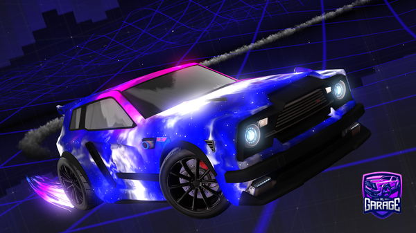 A Rocket League car design from tallerbowl