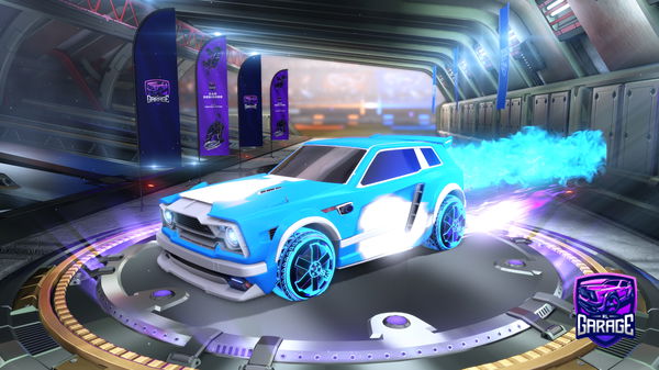 A Rocket League car design from xaytox