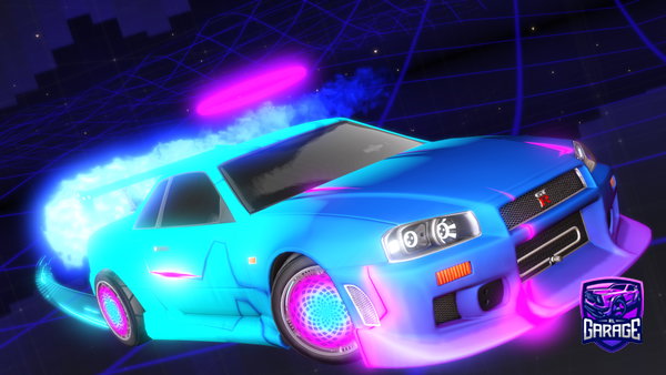 A Rocket League car design from M7MD3X
