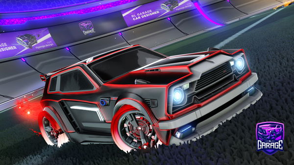 A Rocket League car design from Joemon