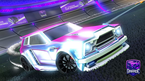 A Rocket League car design from BtoXXX