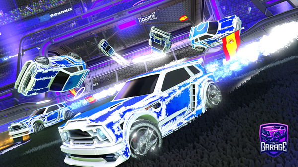 A Rocket League car design from Guanchu