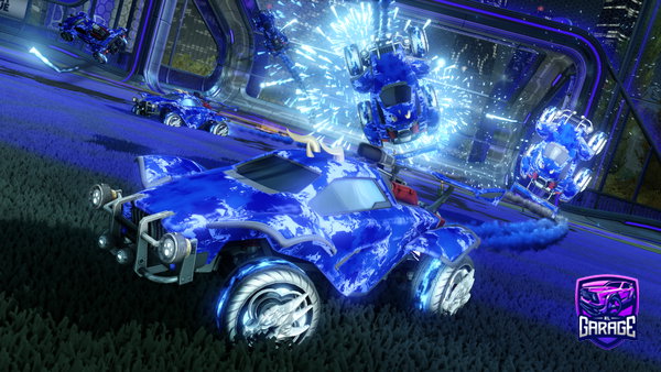 A Rocket League car design from Alerwr