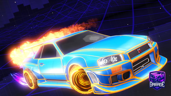 A Rocket League car design from wPluton