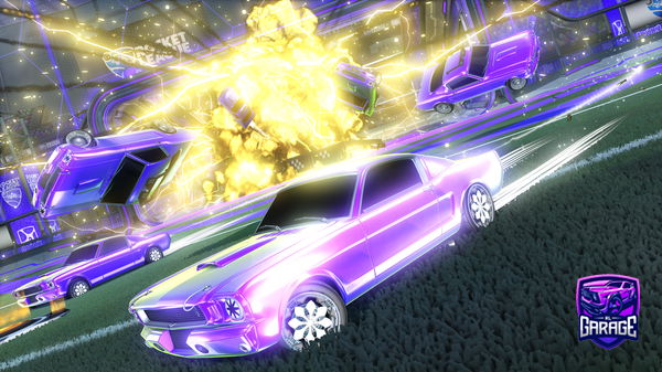 A Rocket League car design from KCFelipe17