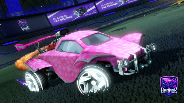 A Rocket League car design from Miresy