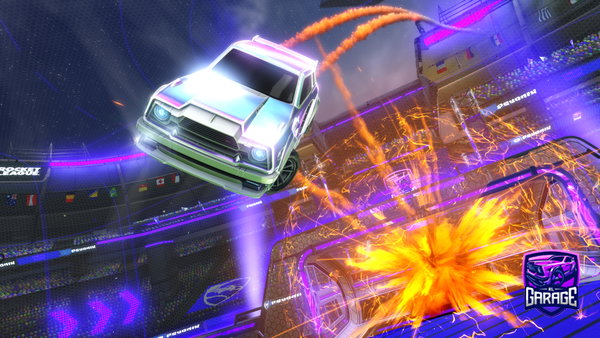 A Rocket League car design from F1_Belotti