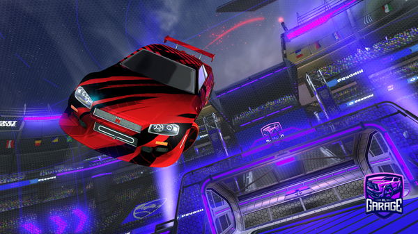 A Rocket League car design from Luremelk