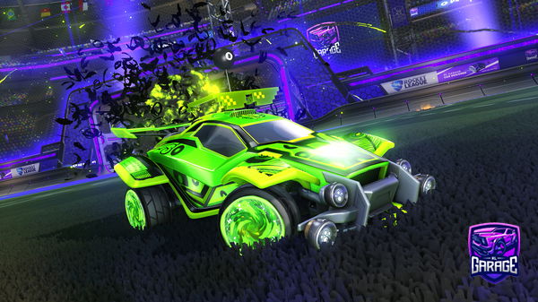 A Rocket League car design from howdidyoulose