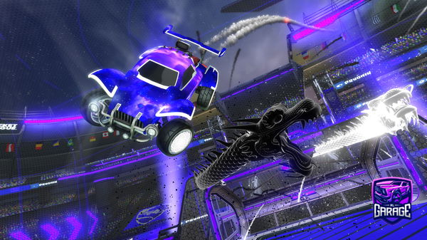 A Rocket League car design from zyxelRL