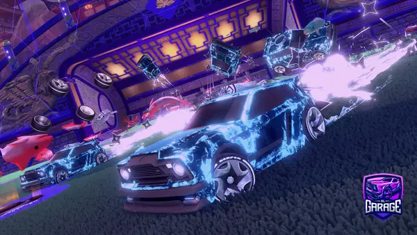 A Rocket League car design from CowboiSamurai
