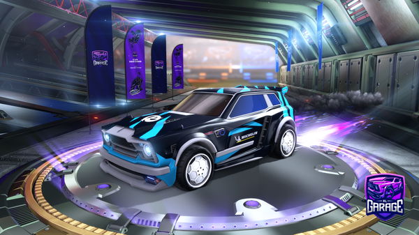 A Rocket League car design from Relio