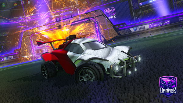 A Rocket League car design from anttsx