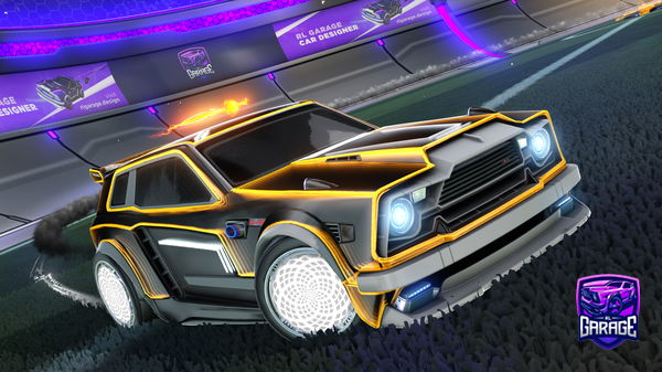 A Rocket League car design from Srisuroz