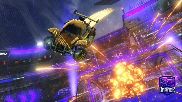 A Rocket League car design from smellslikecheesecake