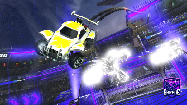 A Rocket League car design from Wojtaskyy