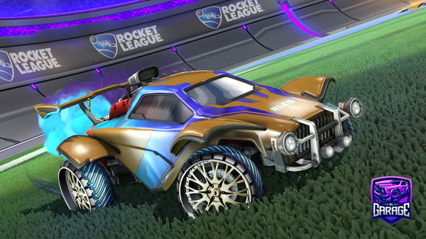 A Rocket League car design from xltrr