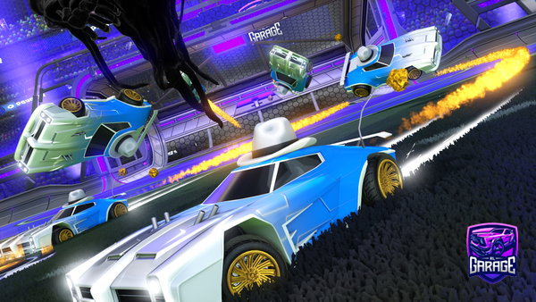 A Rocket League car design from XxslyferxX9542