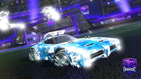 A Rocket League car design from SpicyLewis