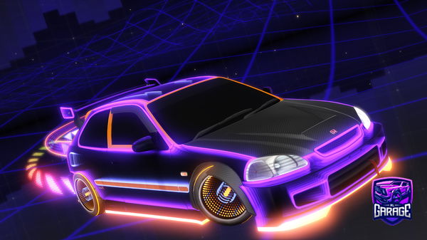 A Rocket League car design from ogclemental