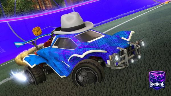 A Rocket League car design from Magic_Manni